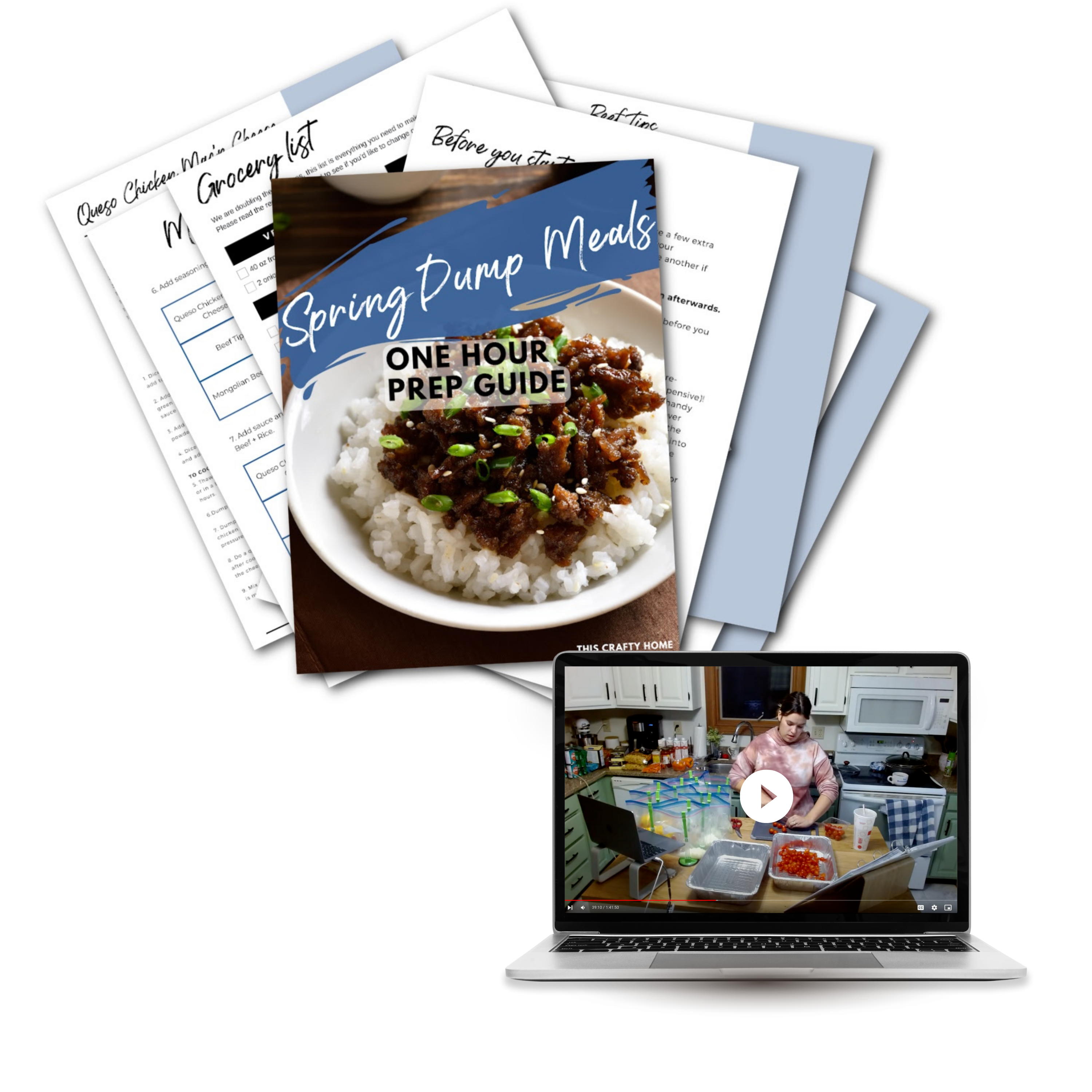 Spring Dump Meals Mini Guide (With Prep Video)