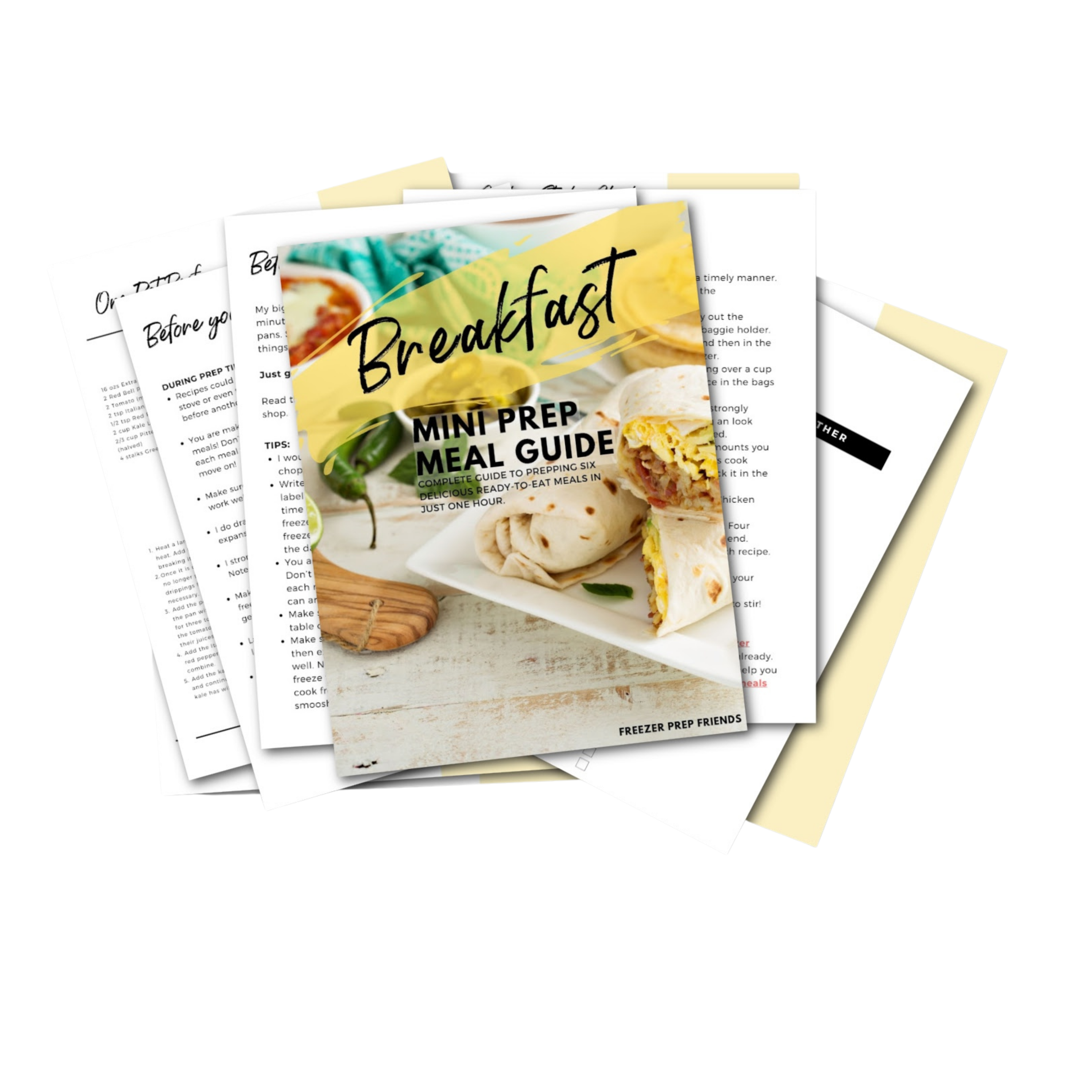 Breakfast Mini Freezer Meal Guide