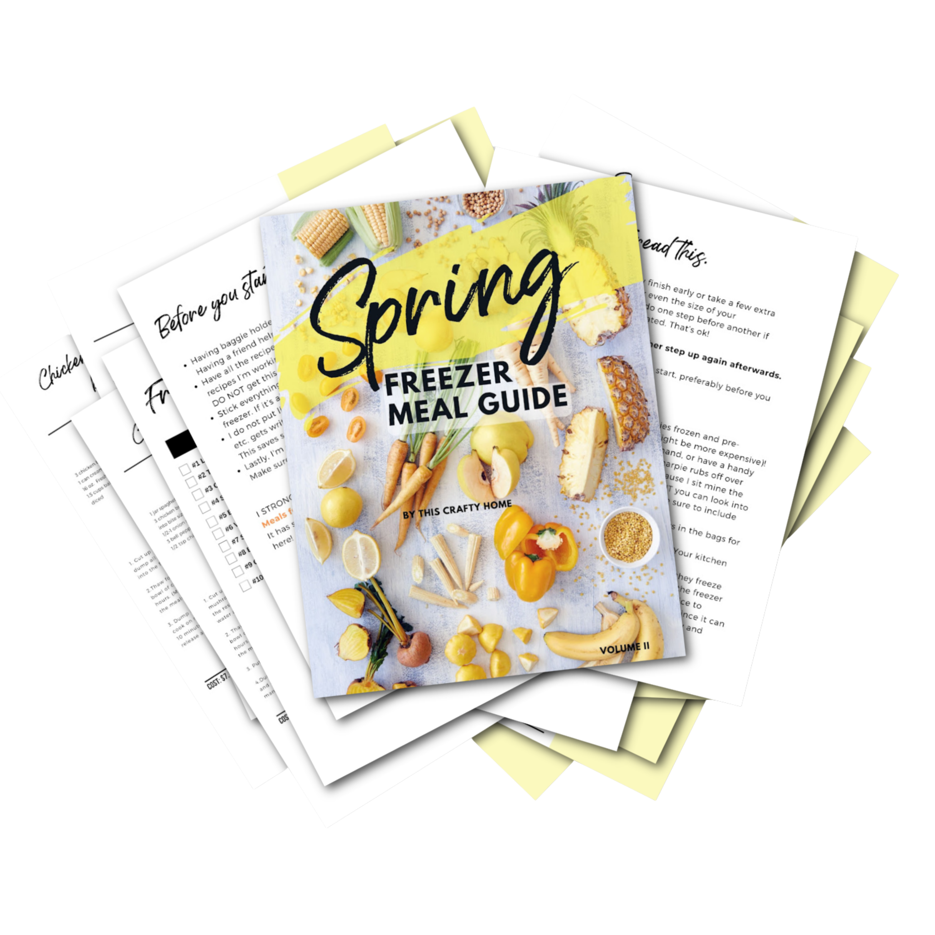 Spring Vol. II Freezer Meal Guide