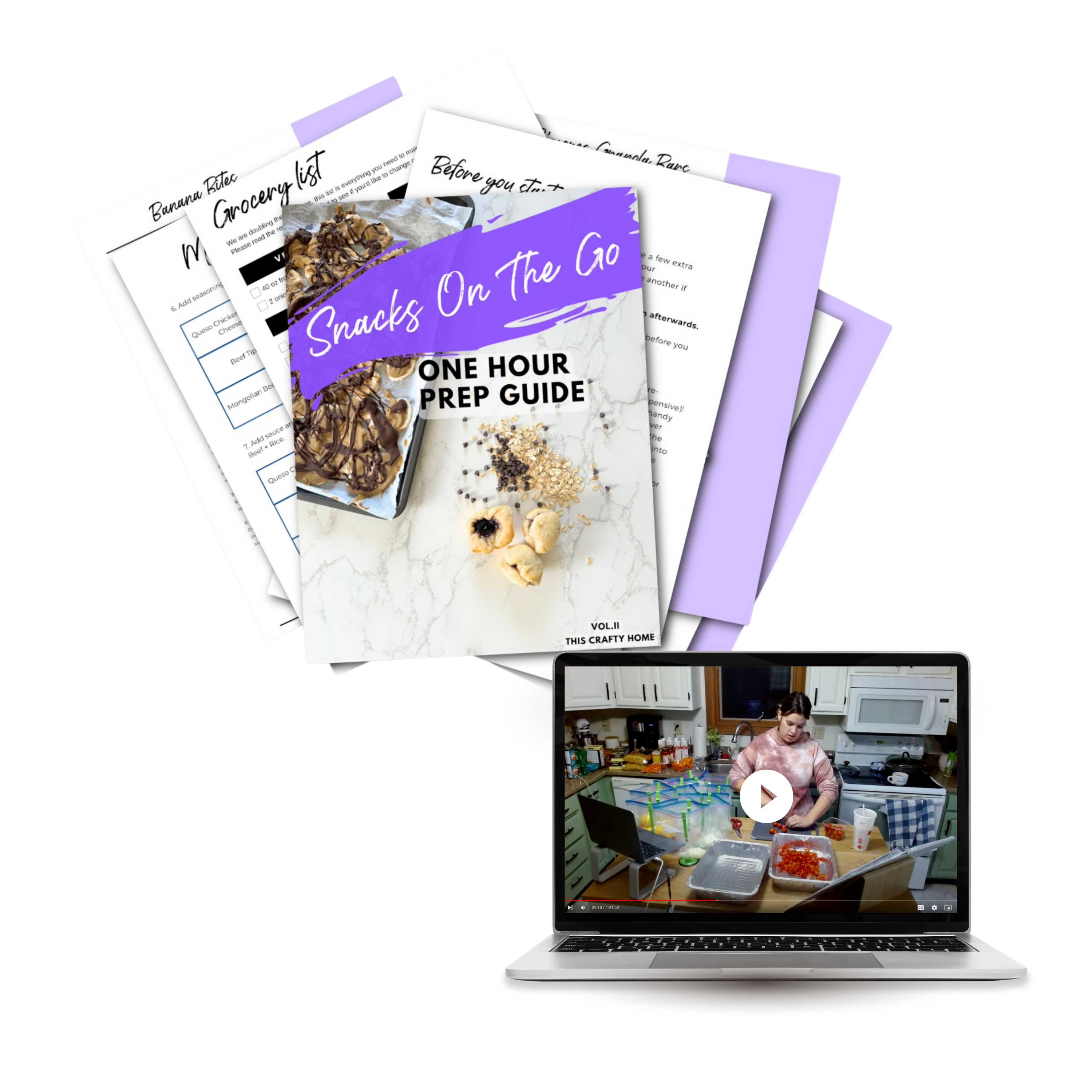 Snacks On The Go Vol. II Mini Guide (With Prep Video)