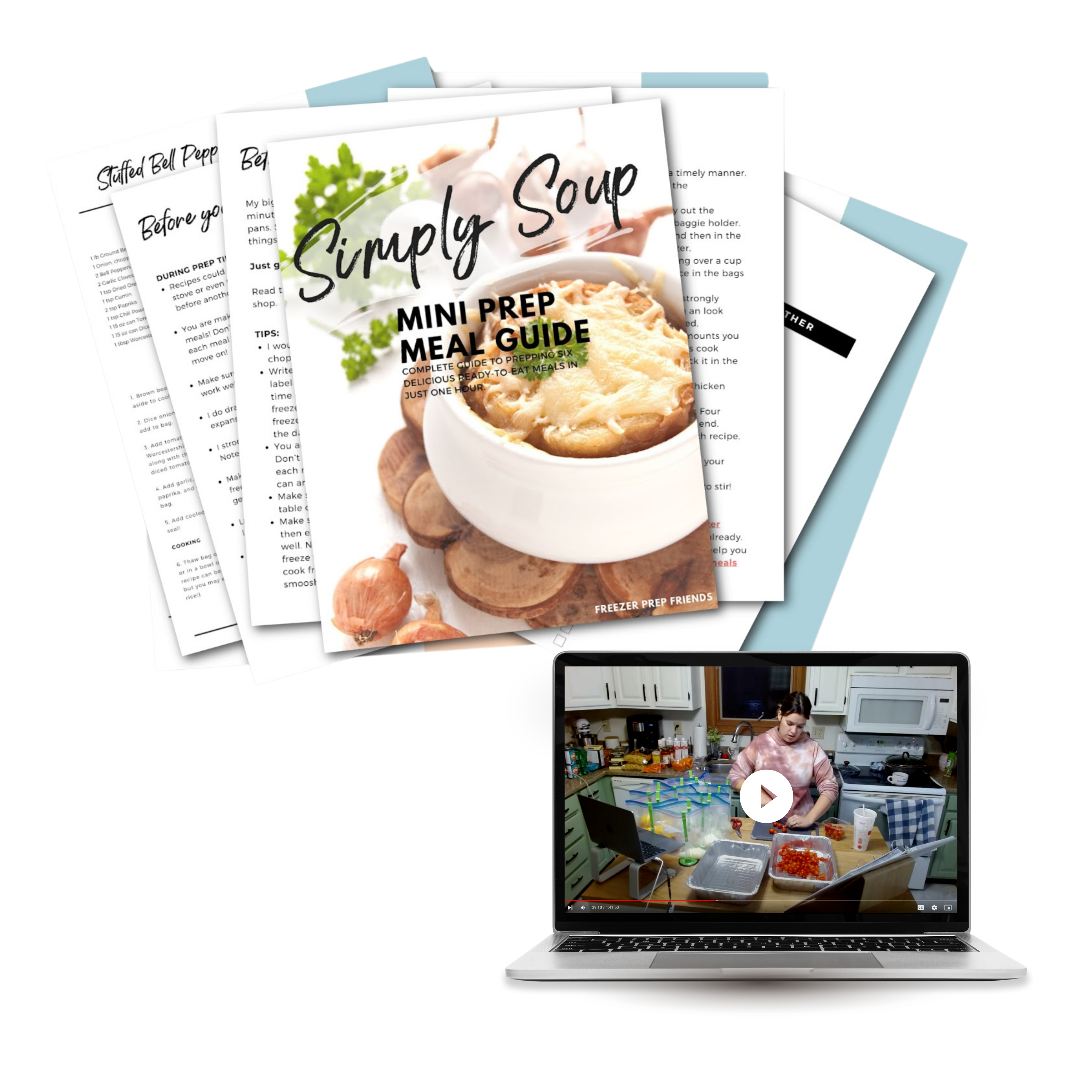 Simply Soups Mini Freezer Meal Guide (With Prep Video)