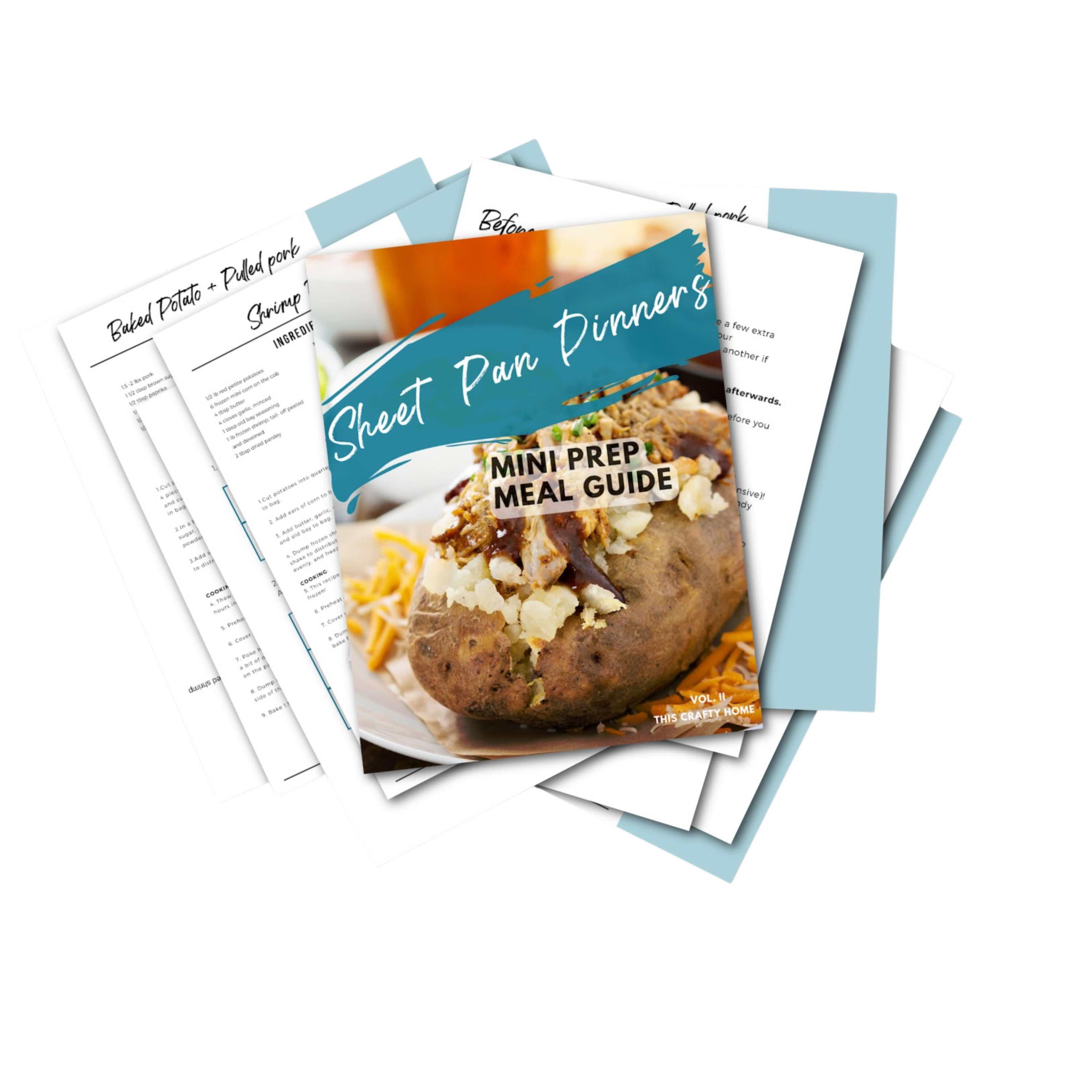 Sheet Pan Dinners Vol. II Mini Freezer Meal Guide