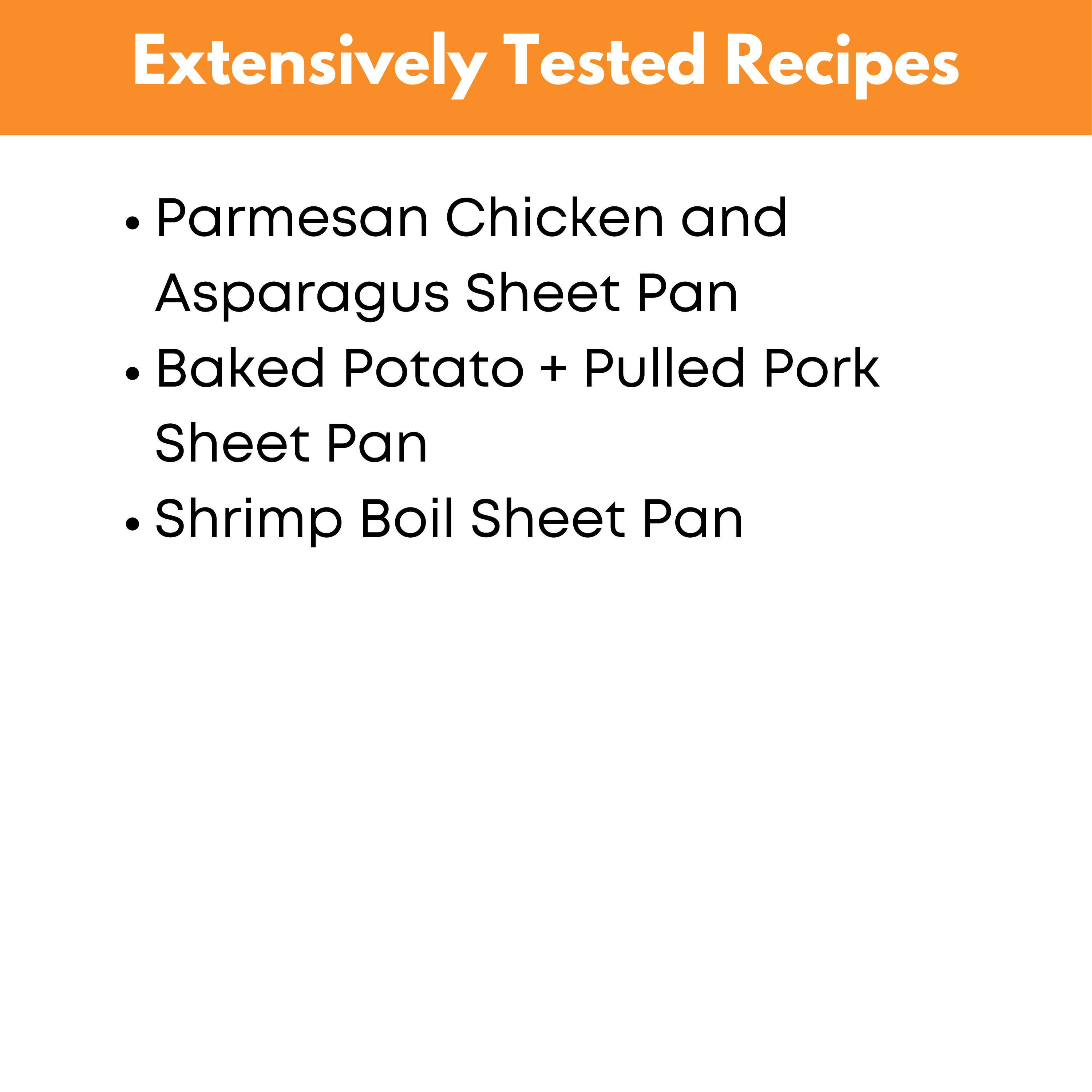 Sheet Pan Dinners Vol. II Mini Freezer Meal Guide