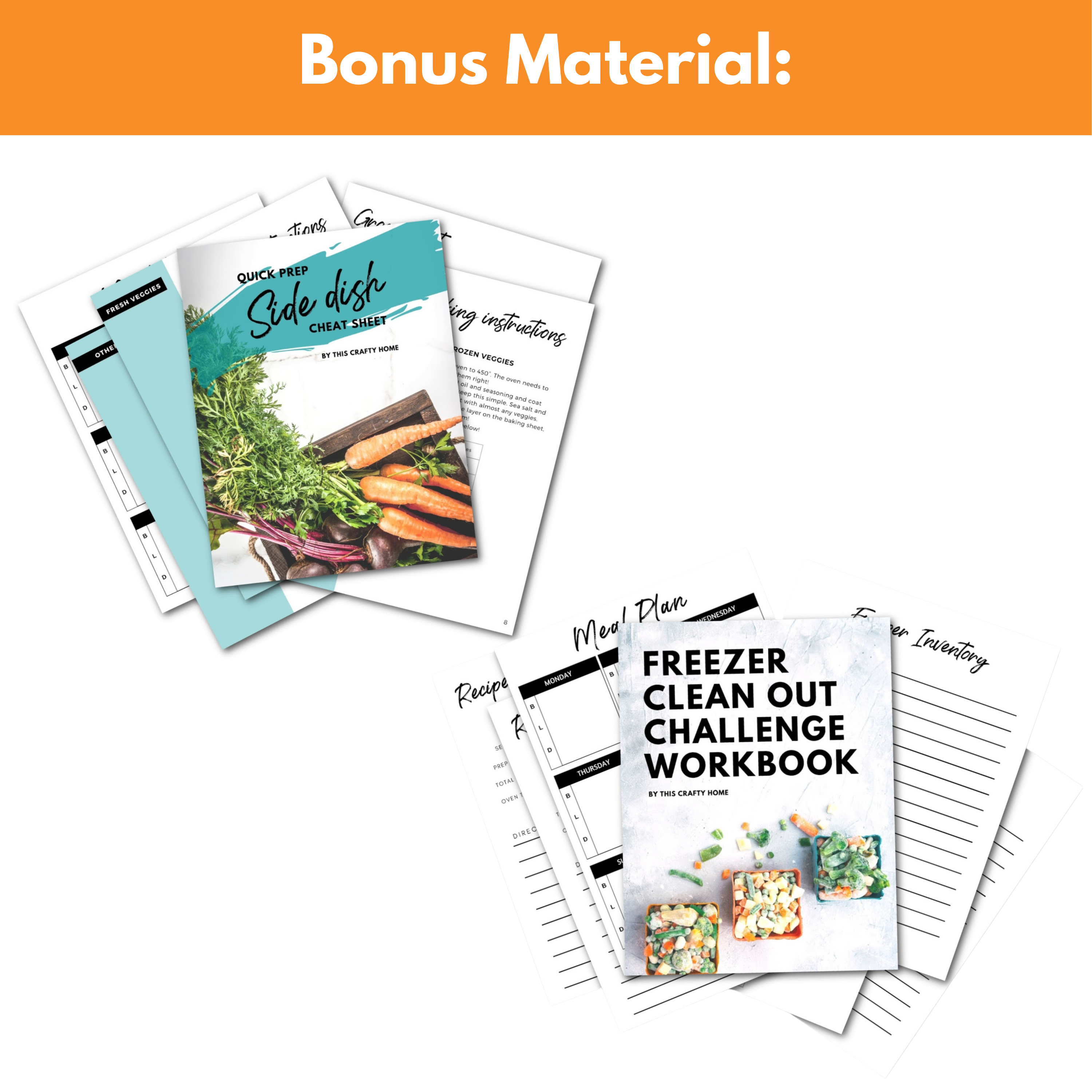 Spring Freezer Meal Guide Volume I & II Bundle