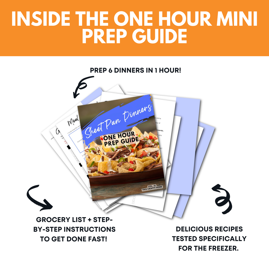 Sheet Pan Dinners Vol. III Mini Freezer Meal Guide