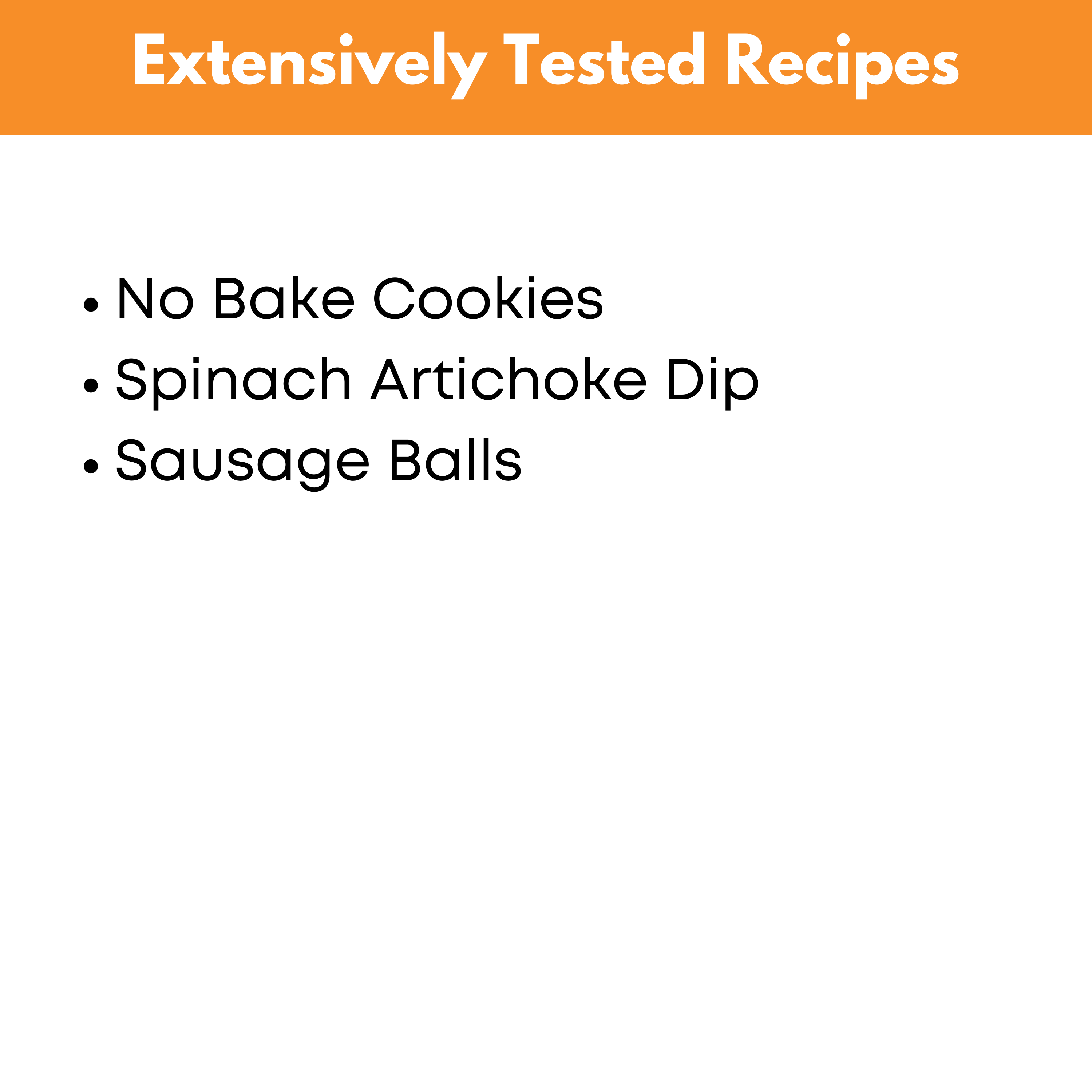 Party Foods Mini Freezer Meal Guide