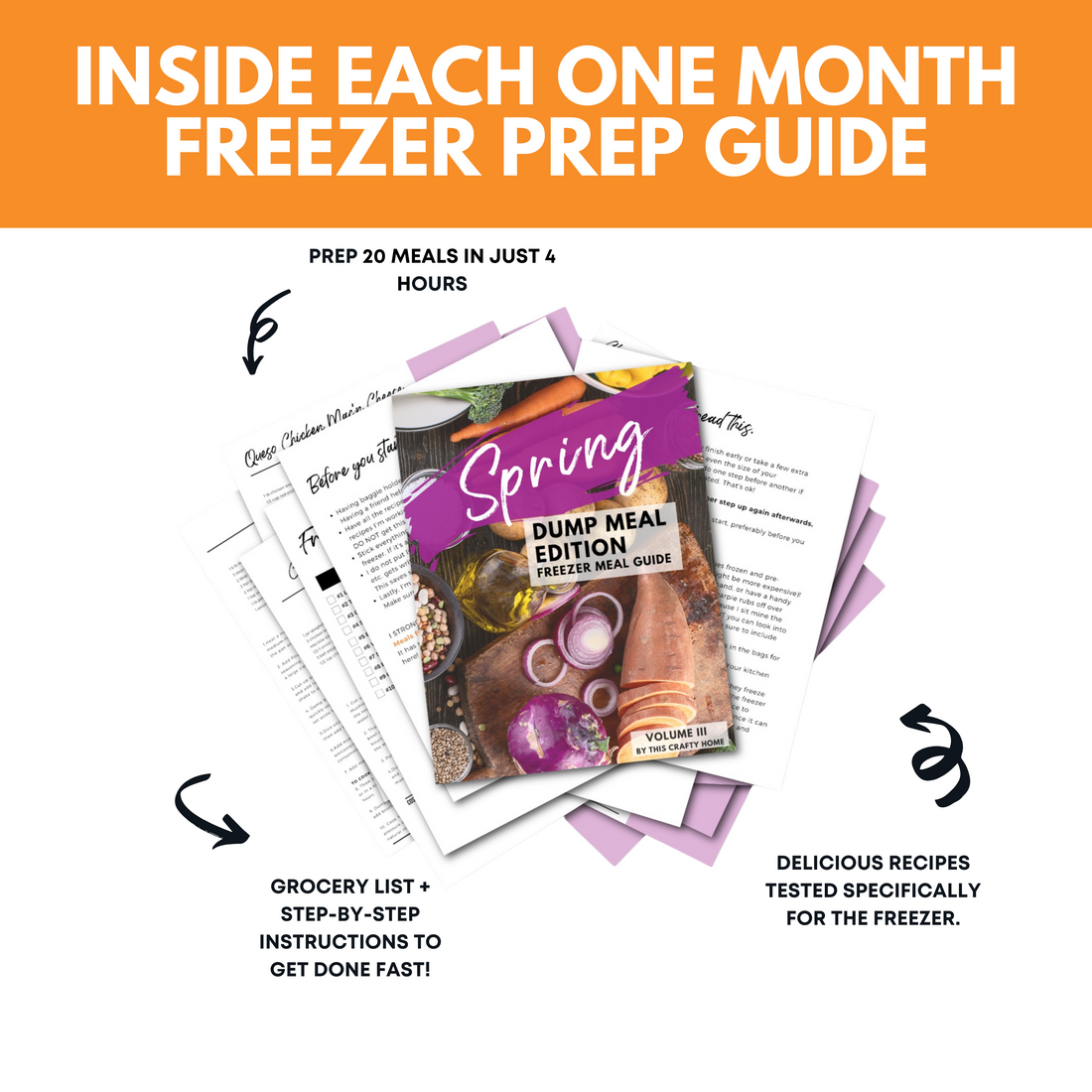 Spring Vol. III Freezer Meal Guide Dump Meal Edition