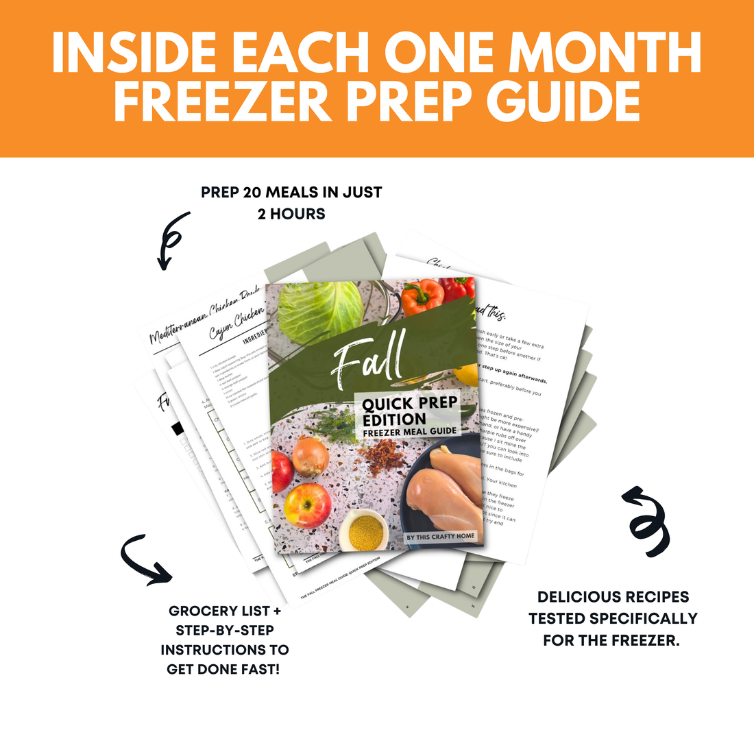 Fall Freezer Meal Guide: Quick Prep Edition