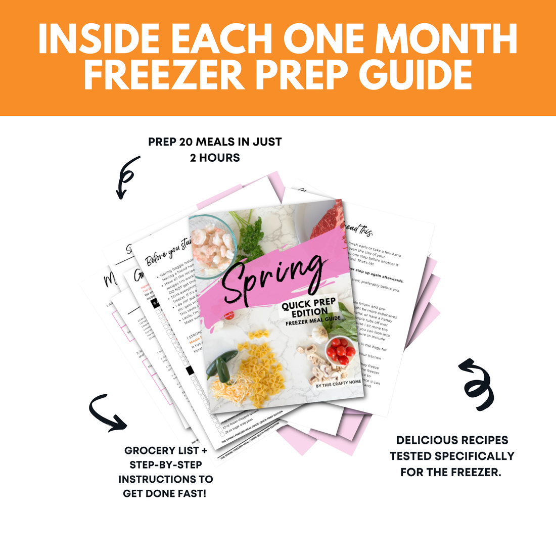 Spring Freezer Meal Guide: Quick Prep Edition