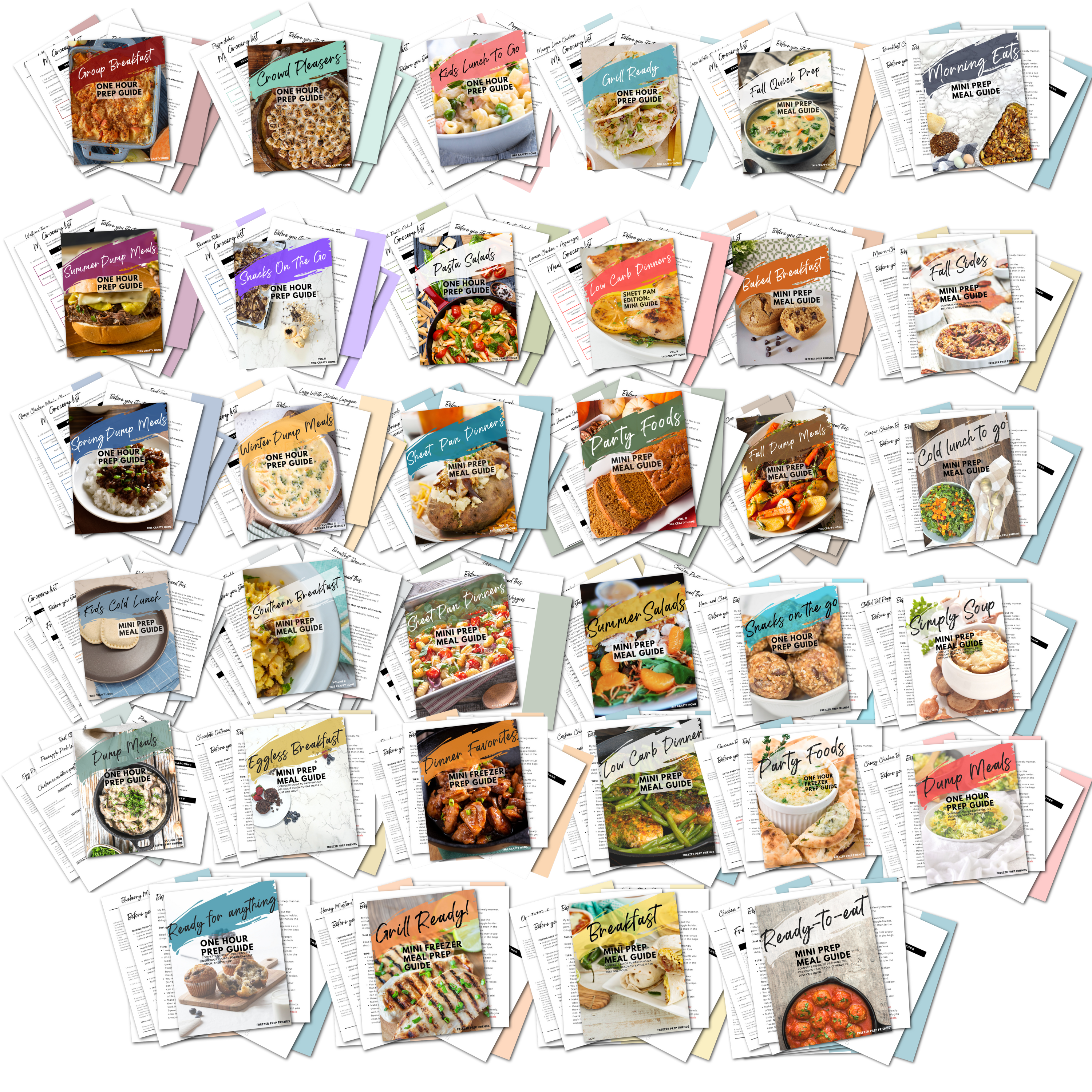 Mini Freezer Meal Guide Mega Bundle