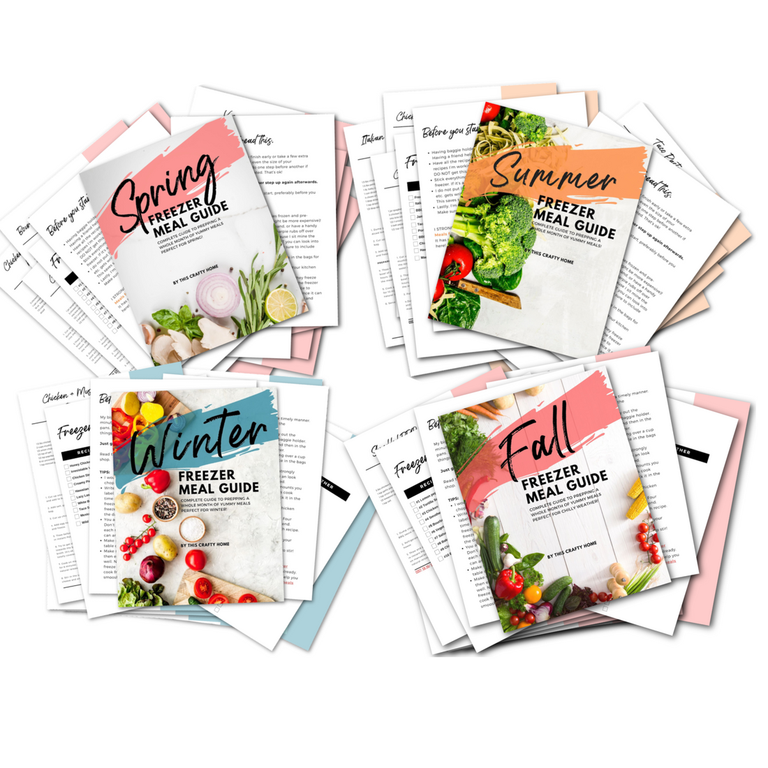 4 Seasons Freezer Meal Guide Bundle