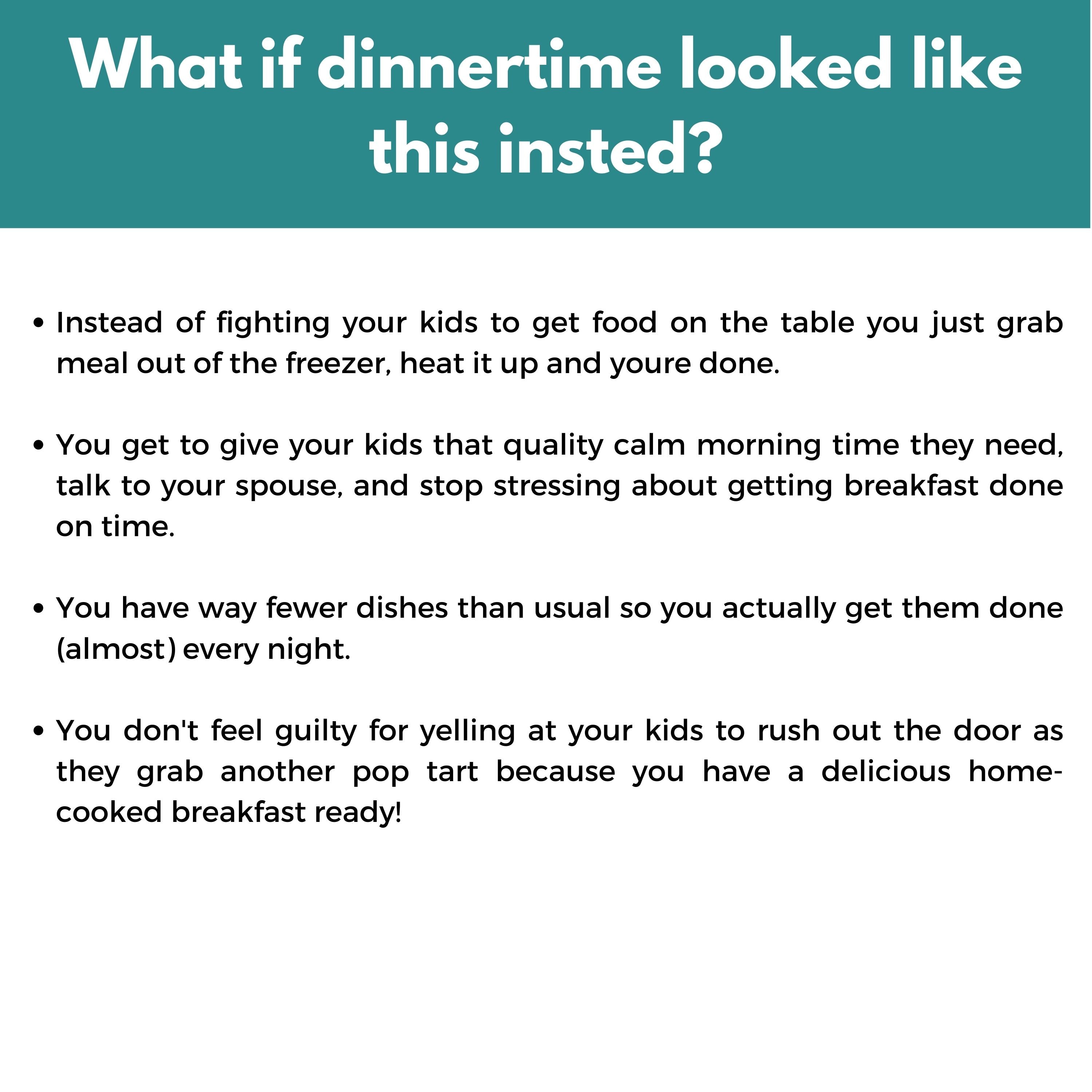 Spring Freezer Meal Guide