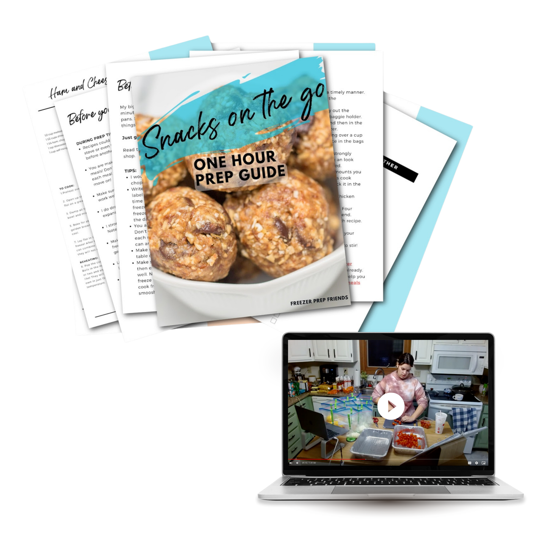 Snacks On The Go Mini Freezer Prep Guide (With Prep Video)