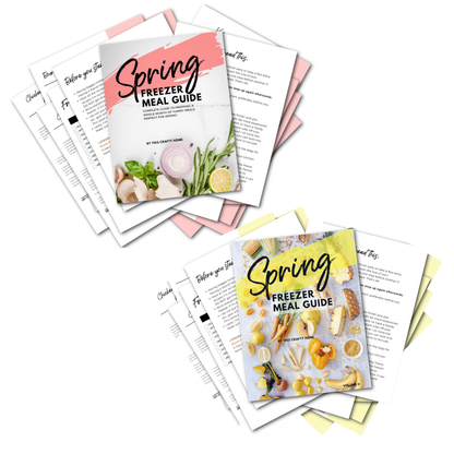 Spring Freezer Meal Guide Volume I &amp; II Bundle