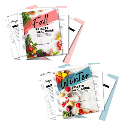 Winter and Fall Freezer Meal Guide Bundle