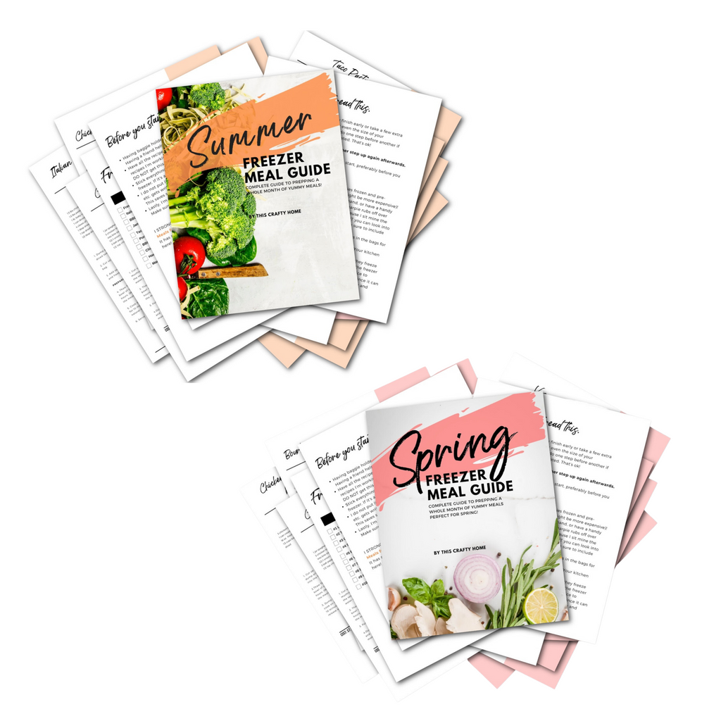 Spring and Summer Freezer Meal Guide Bundle