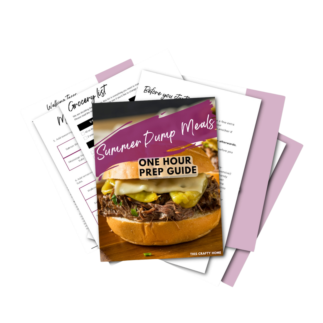 Summer Dump Meals Mini Freezer Meal Guide