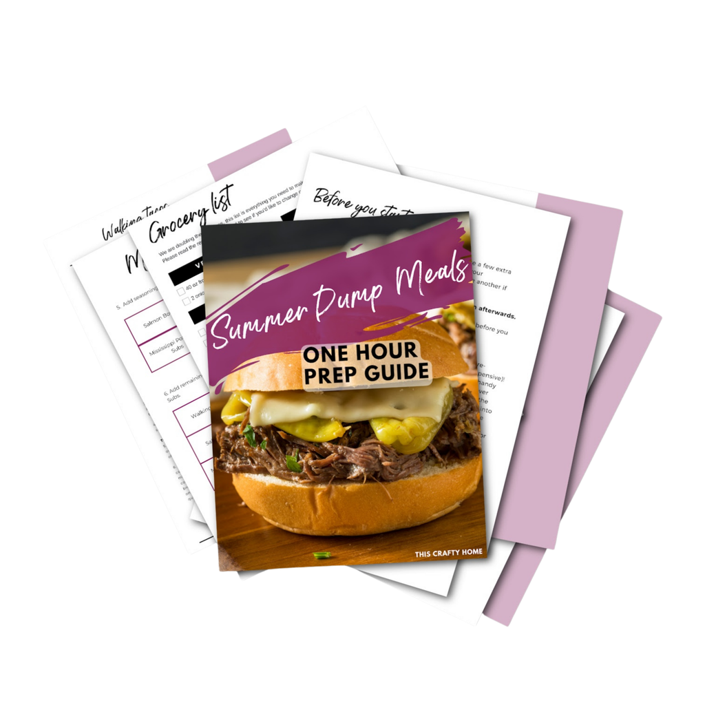 Summer Dump Meals Mini Freezer Meal Guide