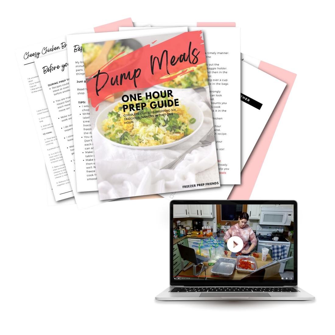 Dump Meals Mini Freezer Prep Guide (With Prep Video)