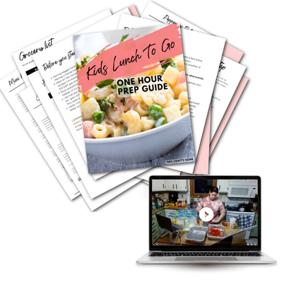Kid Lunch On The Go Mini Freezer Meal Guide (With Prep Video)