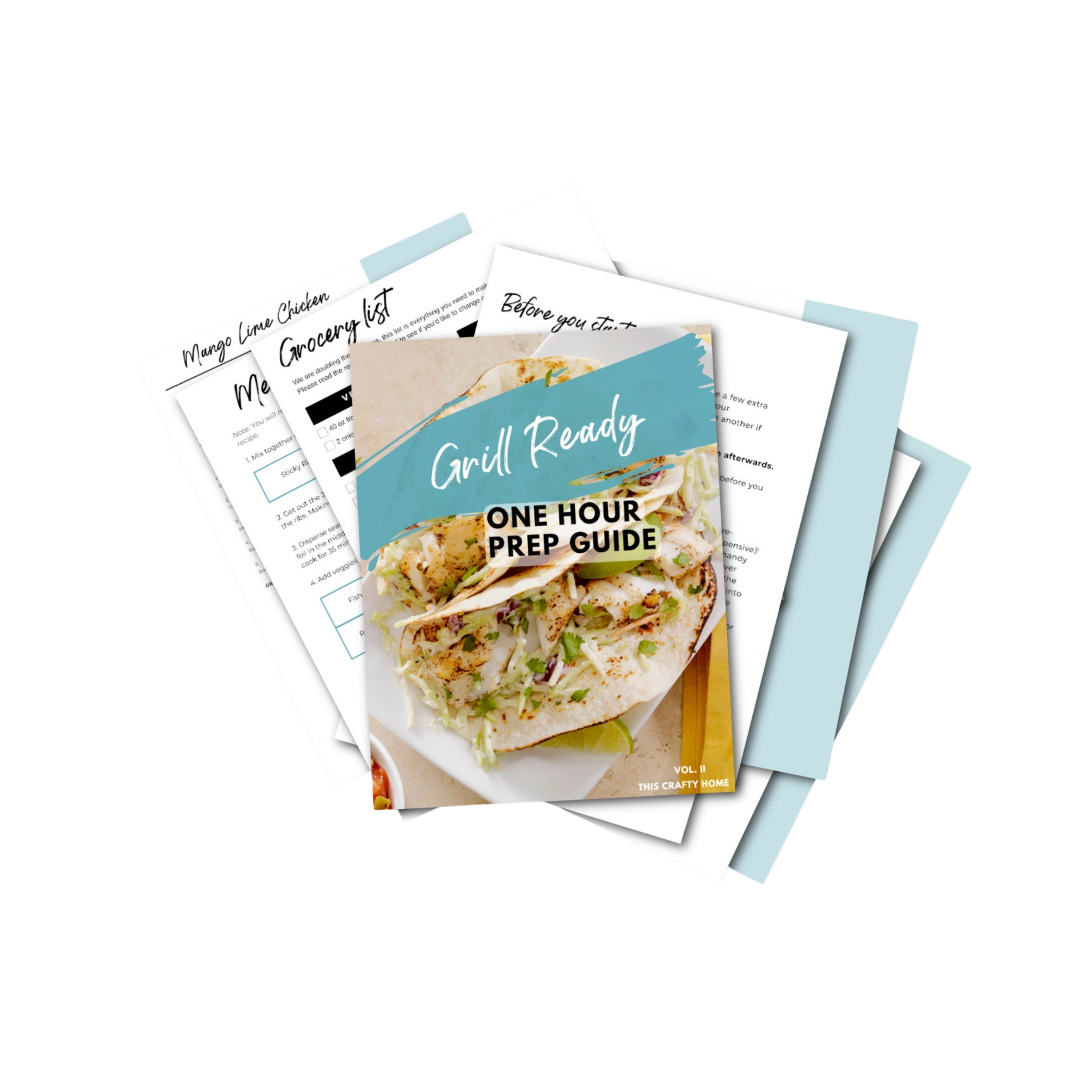 Grill Ready Vol. II Mini Freezer Meal Guide