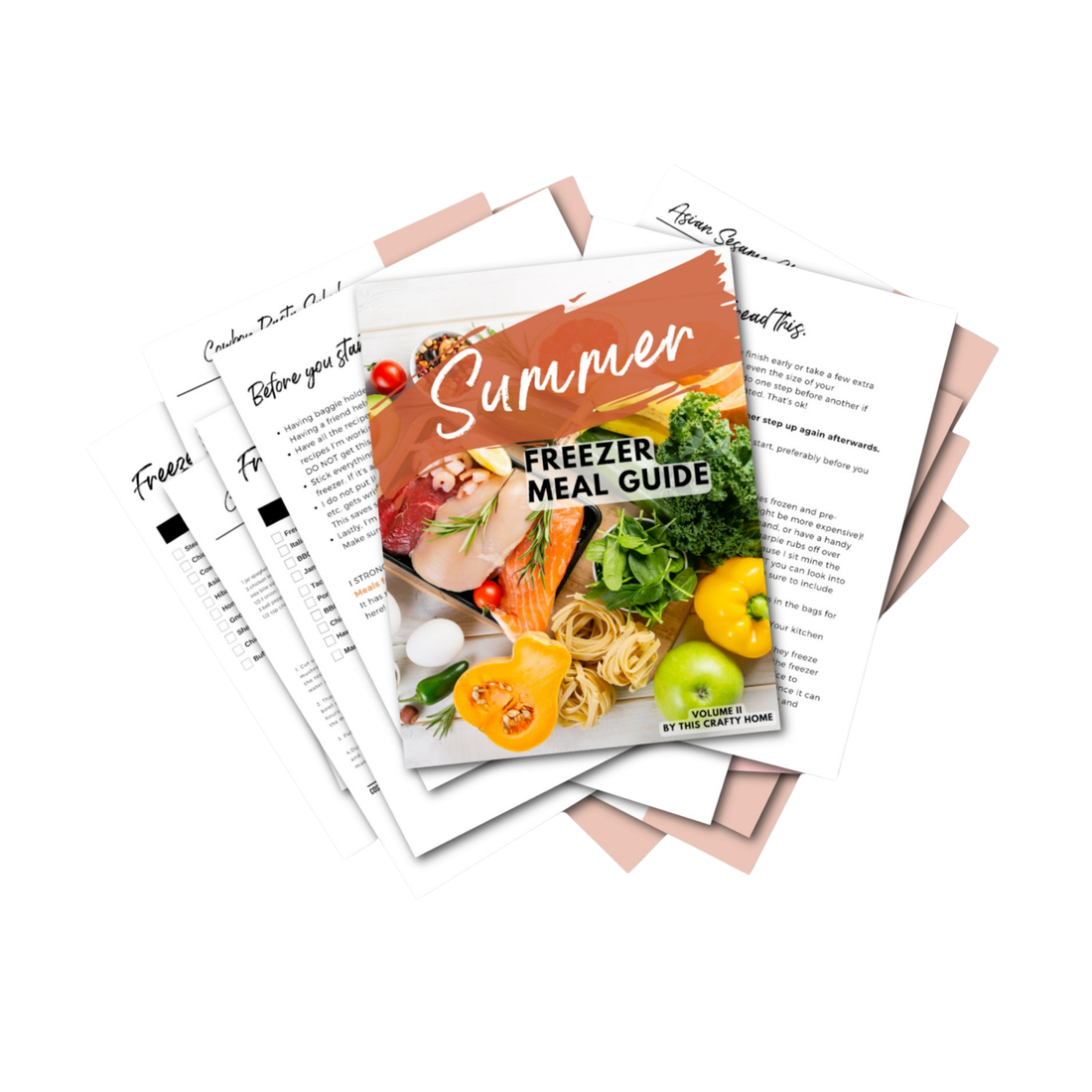 Summer Freezer Meal Guide Volume II
