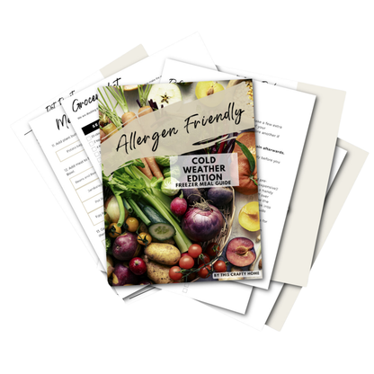 Allergen Friendly Freezer Meal Guide: Cold Weather Edition