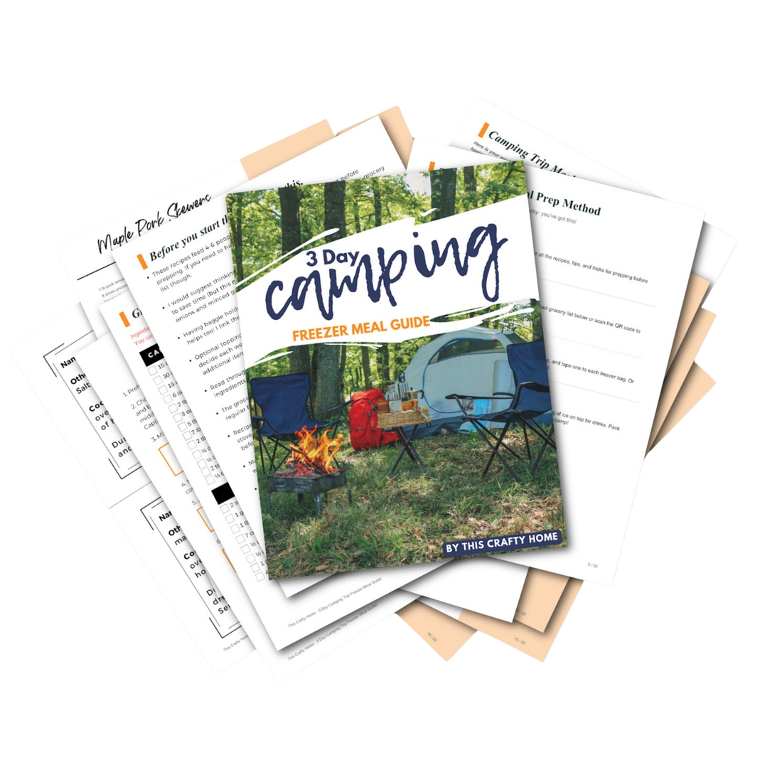 3 Day Camping Freezer Meal Guide