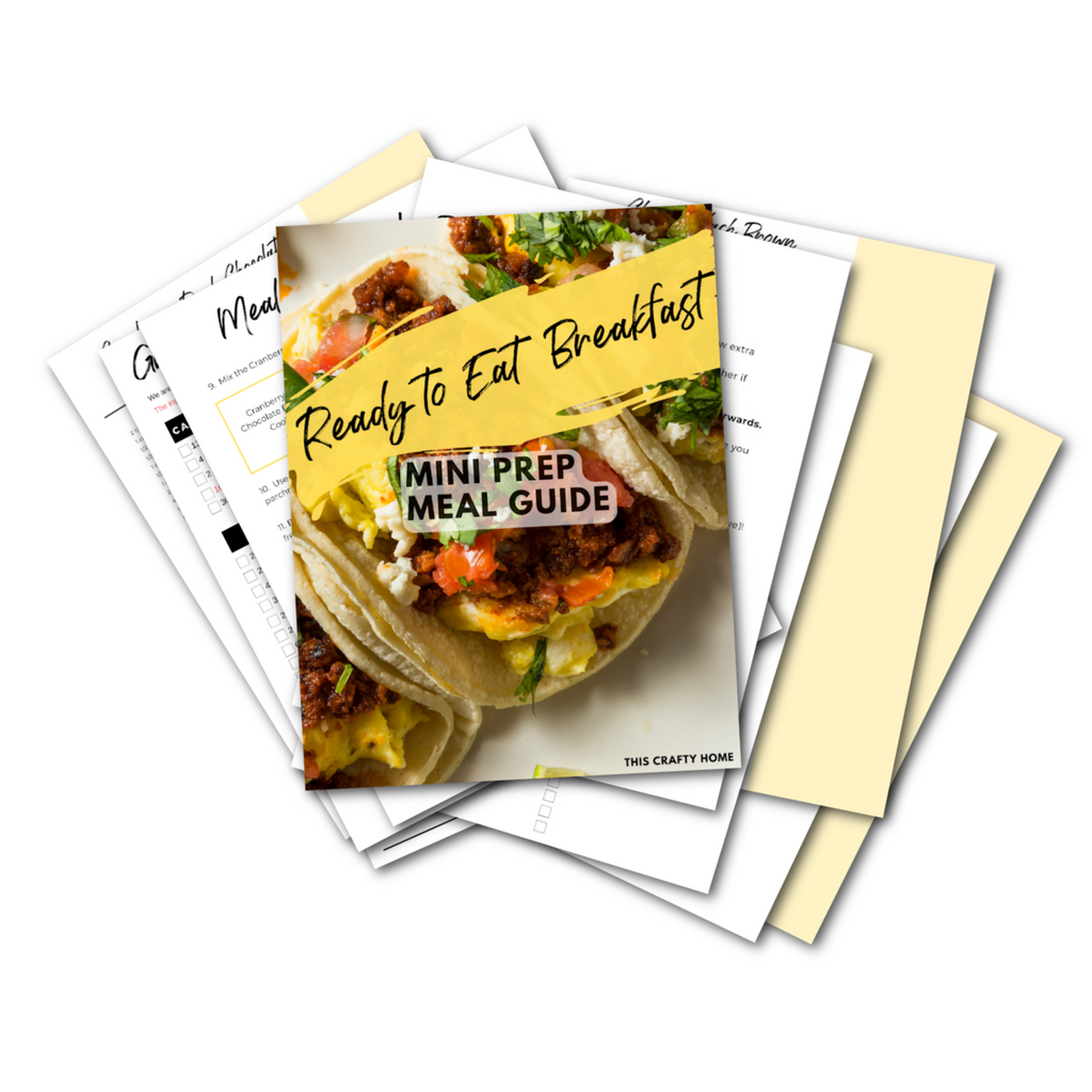 Ready to Eat Breakfast Mini Freezer Prep Guide