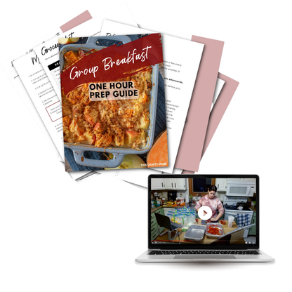 Group Breakfasts Mini Freezer Meal Guide (With Prep Video)