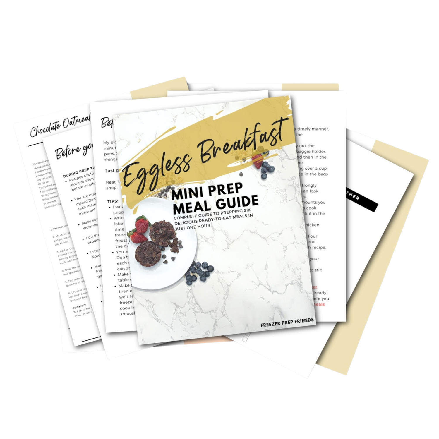 Eggless Breakfast Mini Freezer Meal Guide