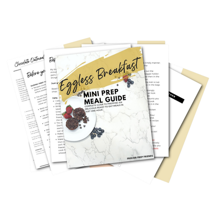 Eggless Breakfast Mini Freezer Meal Guide