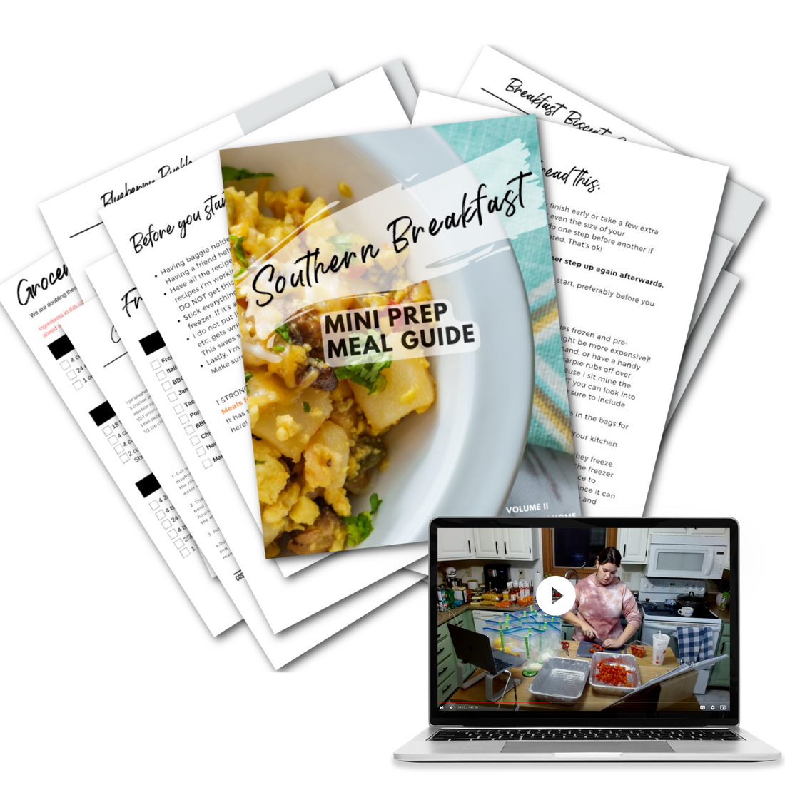 Southern Breakfast Mini Freezer Prep Guide