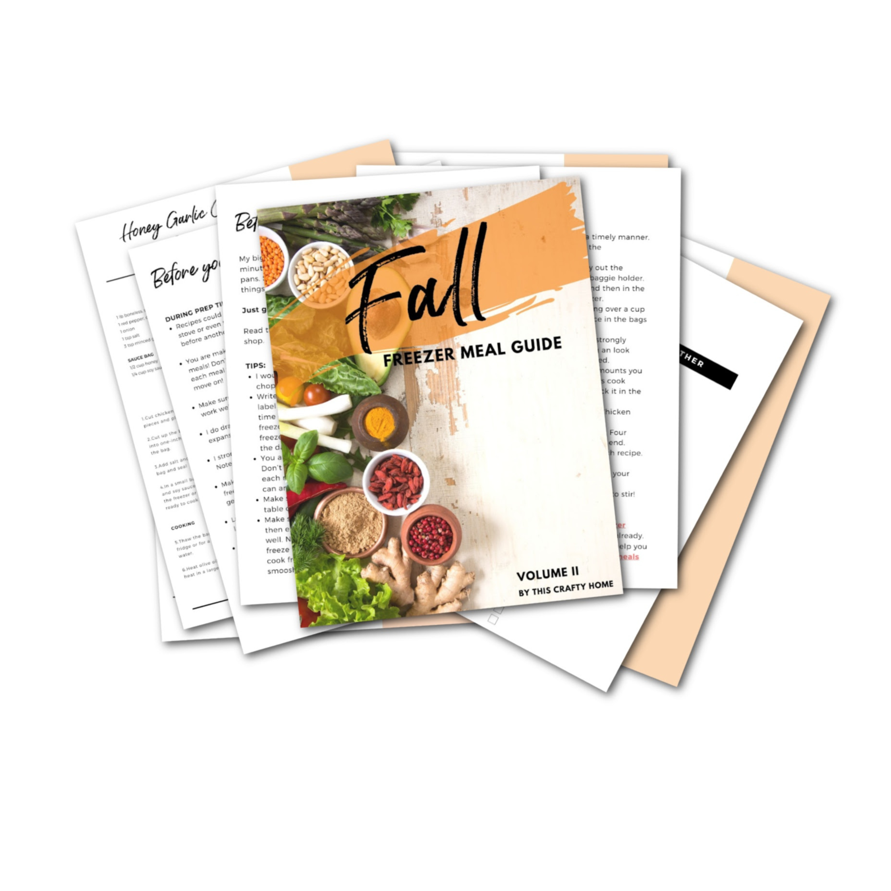 Fall Freezer Meal Guide Vol. II