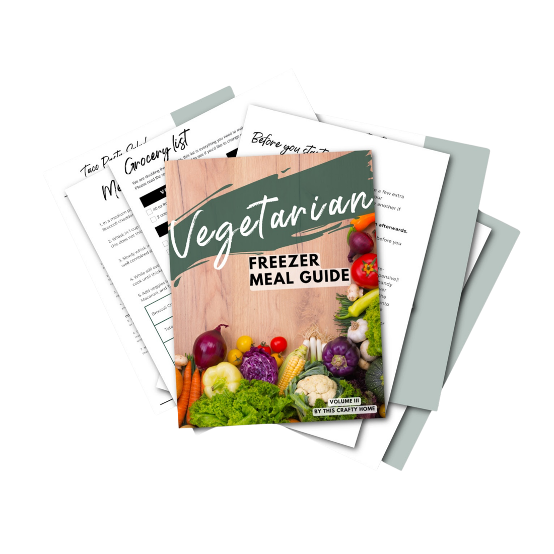 Vegetarian Vol. III Freezer Meal Guide