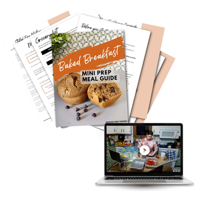 Baked Breakfast Mini Freezer Prep Guide (With Prep Video)