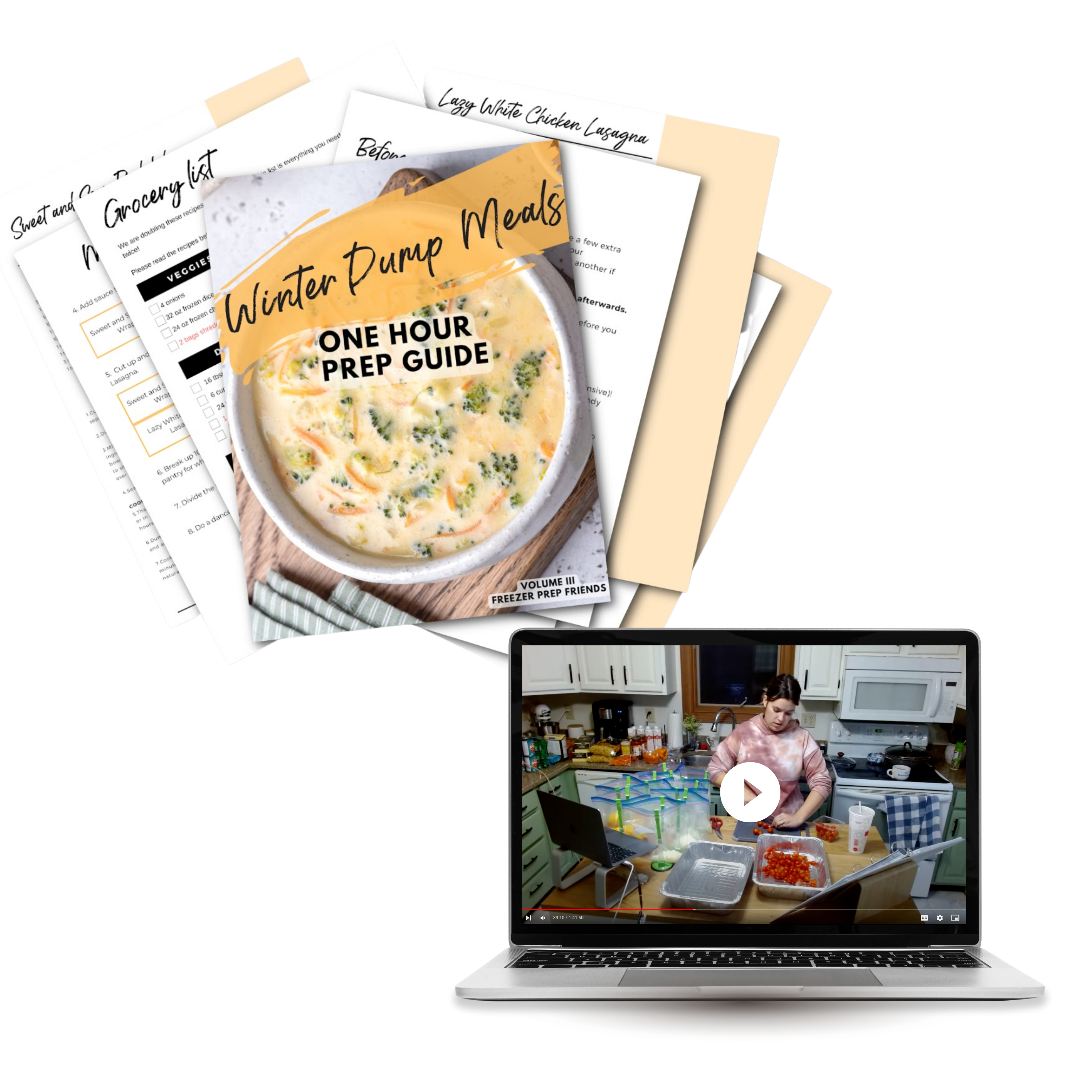 Winter Dump Meals Mini Freezer Meal Guide (With Prep Video)