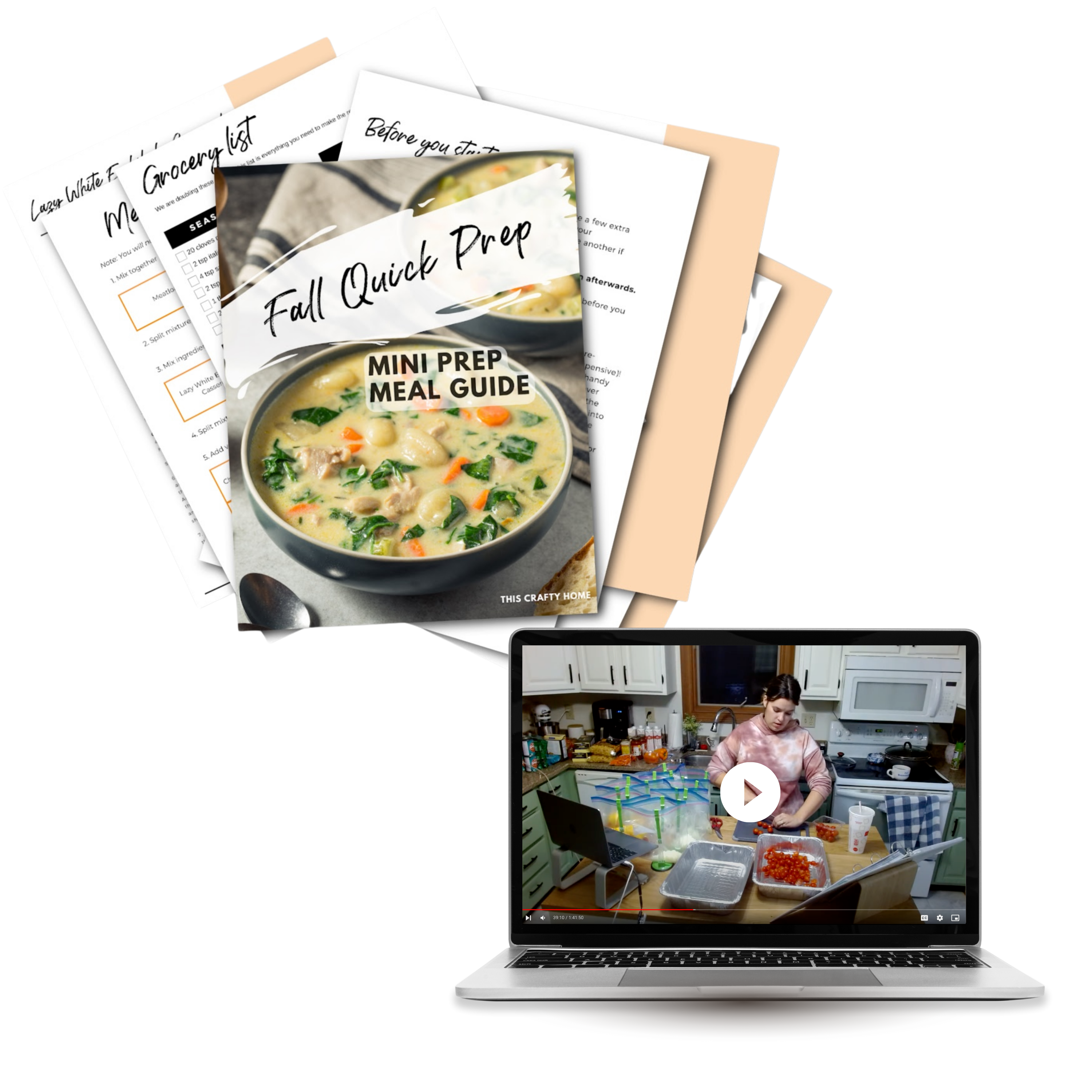 Fall Quick Prep Mini Freezer Meal Guide (With Prep Video)