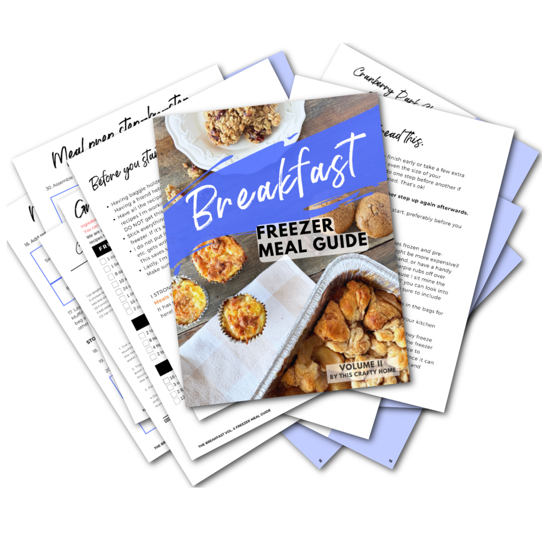 The Breakfast Vol.II Freezer Meal Guide