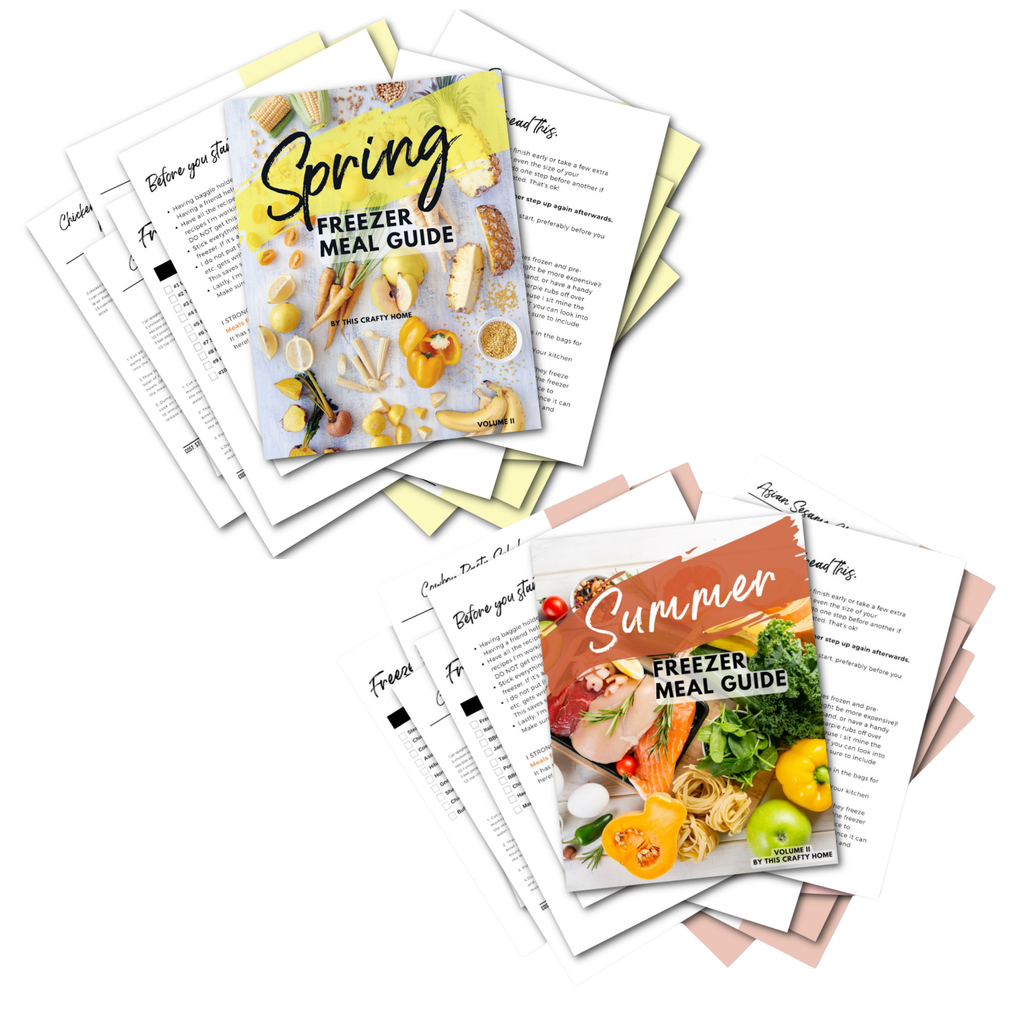Spring and Summer Vol. II Freezer Meal Guide Bundle