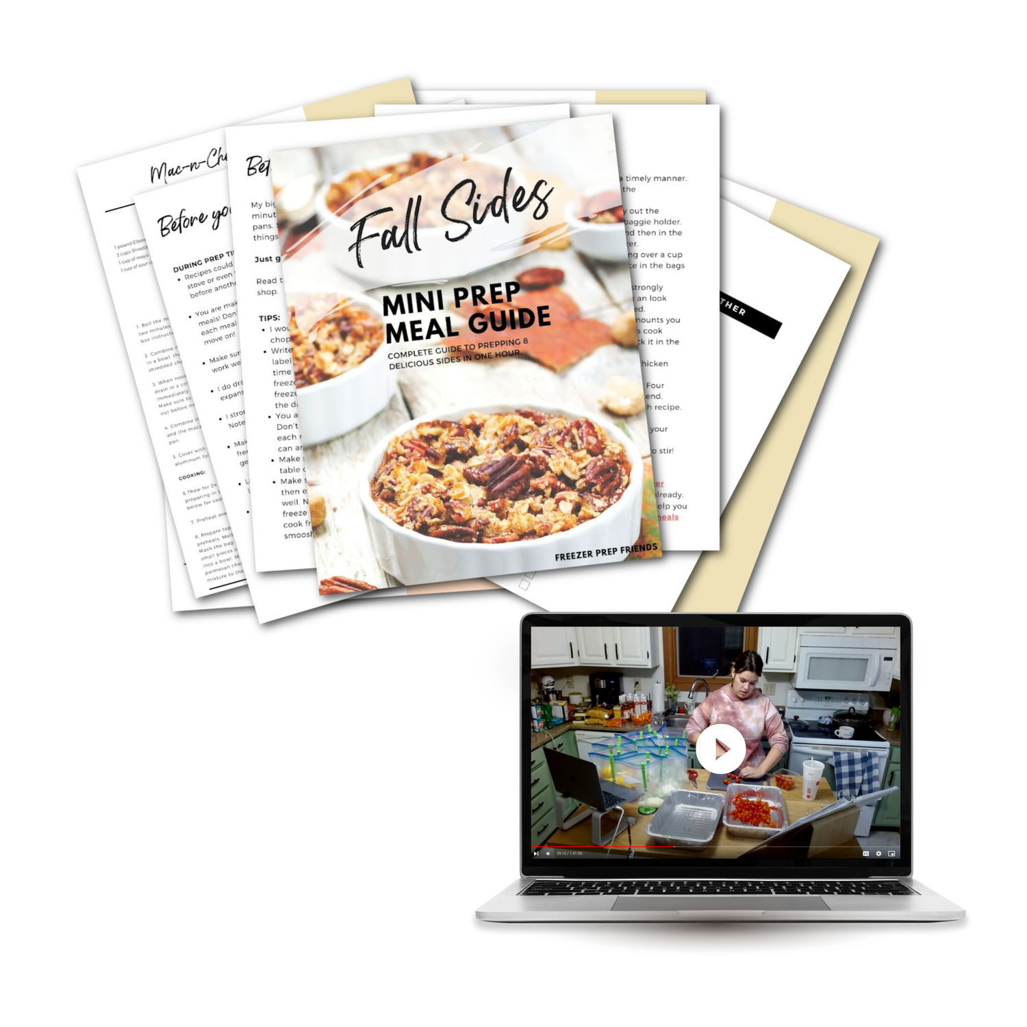 Fall Sides Mini Prep Meal Guide (With Prep Video)