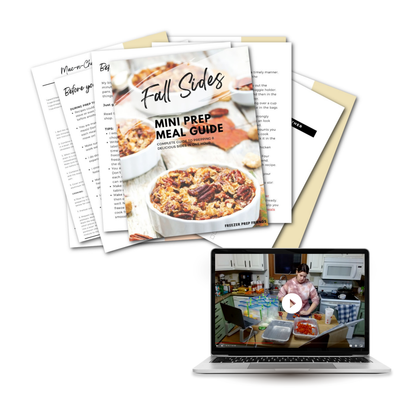 Fall Sides Mini Prep Meal Guide (With Prep Video)