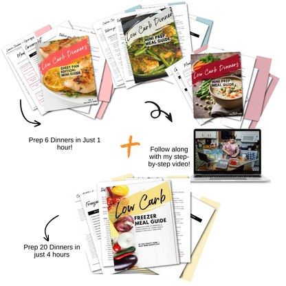 The Low Carb Freezer Meal Guide Bundle