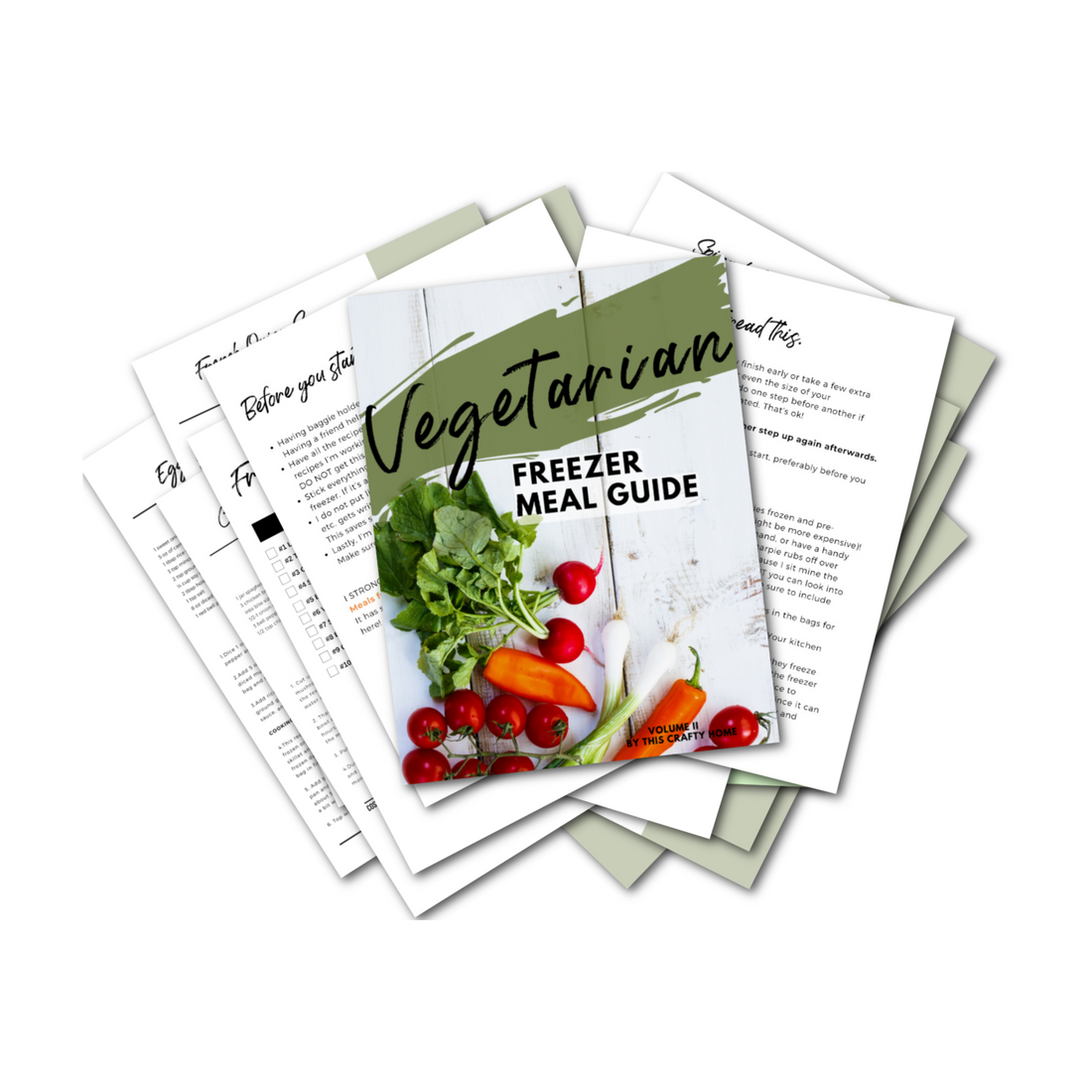 Vegetarian Vol. II Freezer Meal Guide