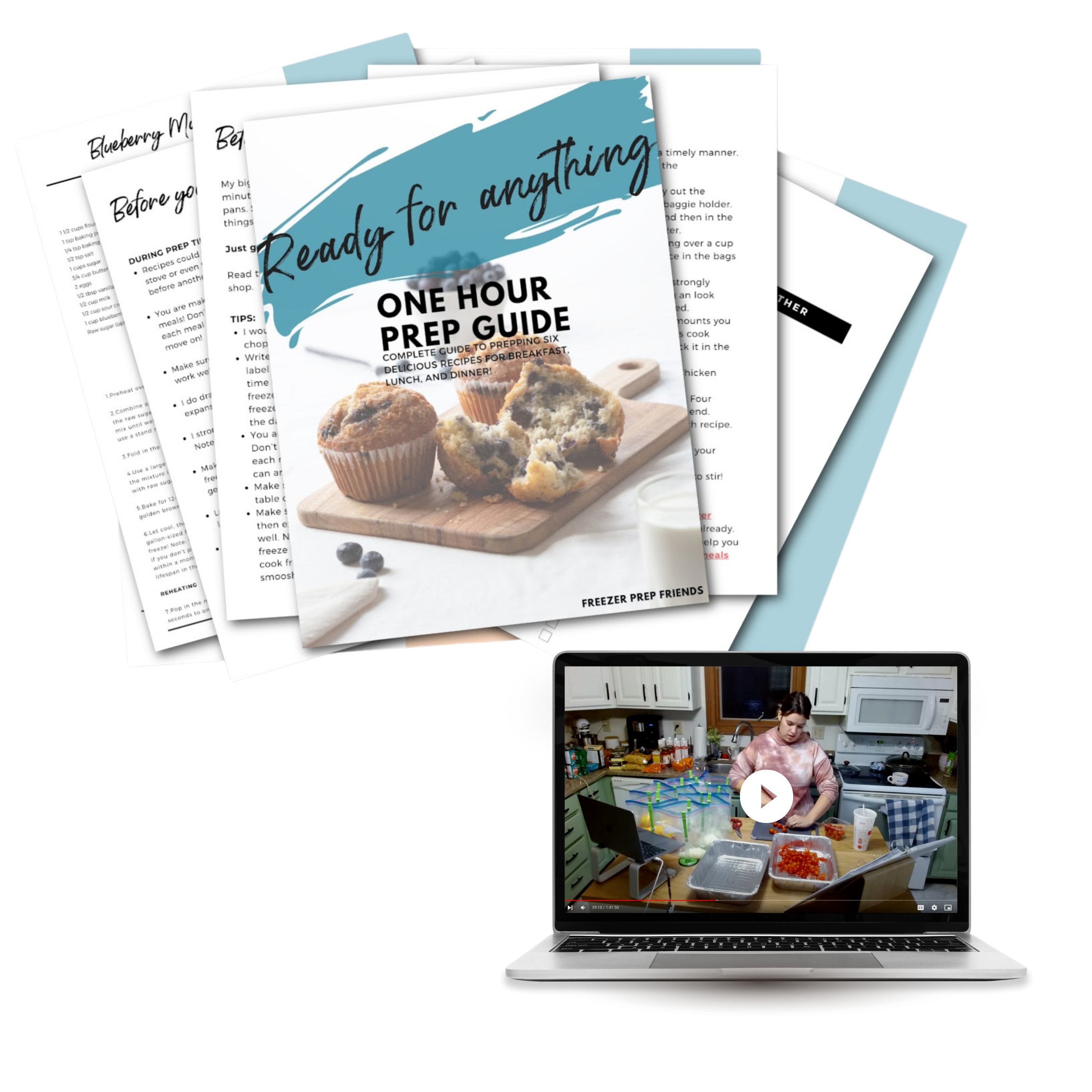 Ready For Anything Mini Freezer Prep Guide (With Prep Video)