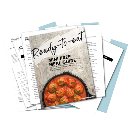 Ready to Eat Mini Freezer Meal Guide