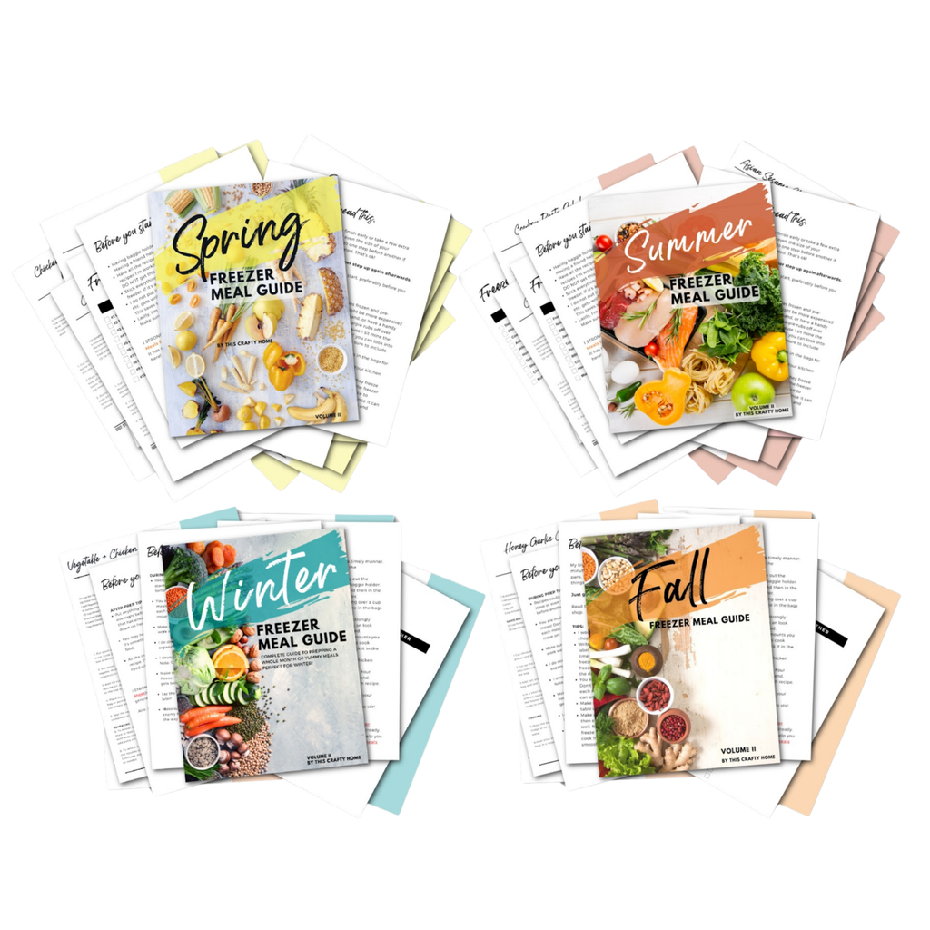 4 Seasons Vol. II Freezer Meal Guide Bundle