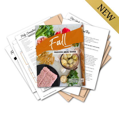 Fall Vol. V Freezer Meal Guide