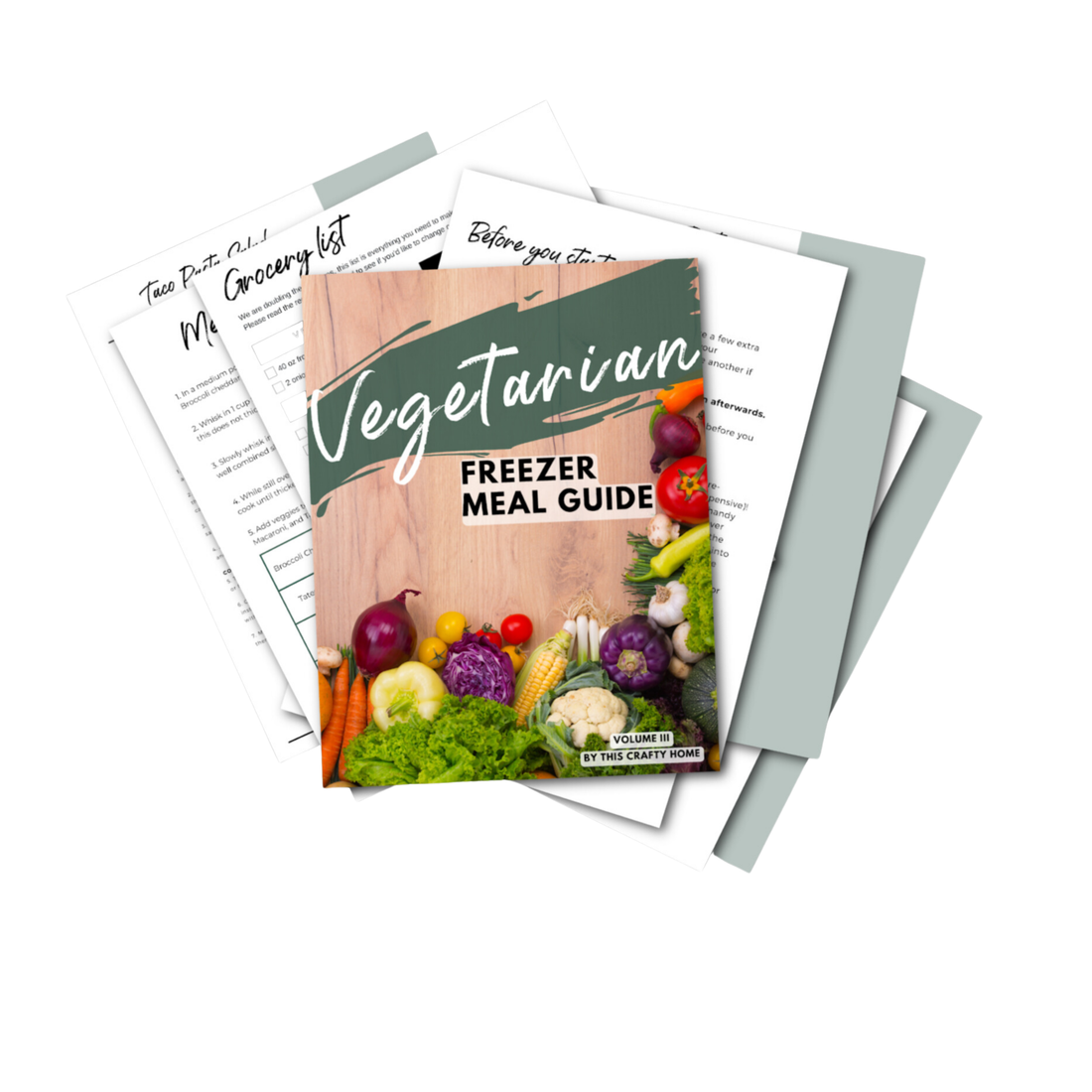 Vegetarian Vol. III Freezer Meal Guide