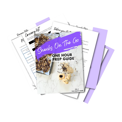 Snacks On The Go Vol. II Mini Freezer Meal Guide